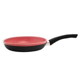 Frigideira De Alumínio Revestimento Cerâmico Indução Lyor 24Cm - Vermelho
