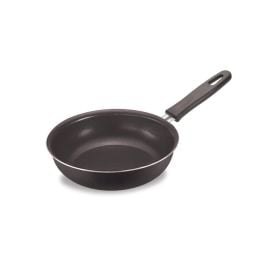Frigideira Para Ovo Alum&iacute;nio Fortaleza 400Ml - Preto