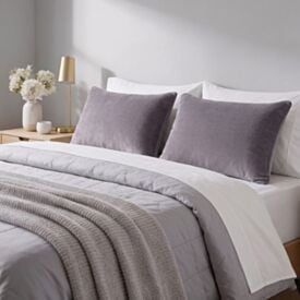 Fronha Avulsa Plush Havan Casa 1 Pç - Cinza Cromo