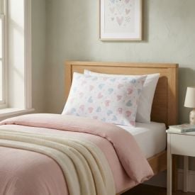 Fronha Avulsa Infantil Malha Estampada Havan Casa - Afeto Rose Bebê