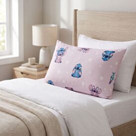Fronha Avulsa Estampada 100% Algodão Disney  - Love Stitch