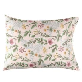 Fronha Avulsa Microfibra Estampada Havan Casa - Iris Flowers Rosa