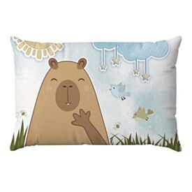 Fronha Avulsa Infantil Clube do Abraço Havan Casa - Cacau Capivara