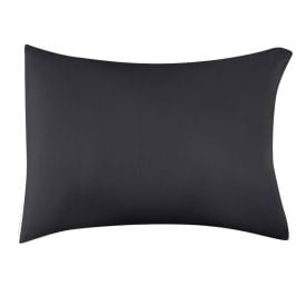 Fronha Avulsa Microfibra Lisa 100% Poliéster Havan Casa 1 Pç - Preto