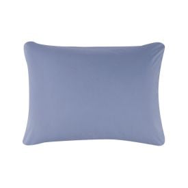 Fronha Avulsa Percal 100% Algodão Buona Fortuna - Azul Liso Novo