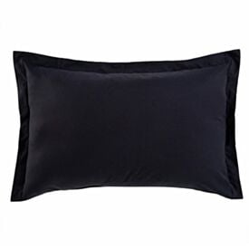 Fronha Avulsa Percal 100% Algodão Buona Fortuna - Preto Liso