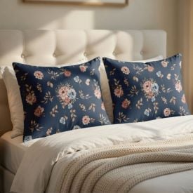 Fronha Avulsa Plush Estampada 50Cmx70cm Havan Casa - Gardine Azul