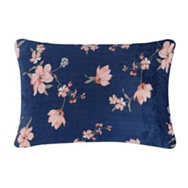Fronha Avulsa Plush Estampada 50Cmx70cm Havan Casa - Zoe Floral Azul