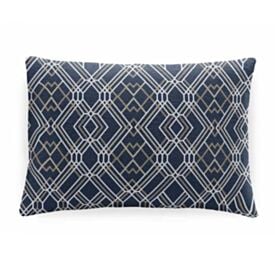 Fronha Avulsa Plush Estampada 50Cmx70cm Havan Casa - Taylor Azul