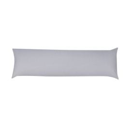 Fronha de Travesseiro Corporal 40Cm X 1,30M Buona Fortuna - Poa Prata