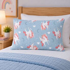 Fronha Infantil 100% Algodão Estampada Havan Kids - Unicórnios