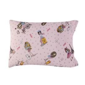 Fronha Infantil 100% Algodão Estampada Havan Kids - Friends In Paris