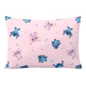 Fronha Infantil Estampada 50X70 cm Disney by Hedrons - Stitch Love Rotativo 
