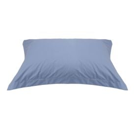 Fronha King 50X90 cm Buona Fortuna - Azul Liso Novo