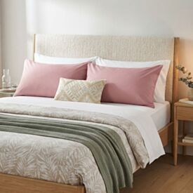 Fronha King 50X90 cm Buona Fortuna - Rose