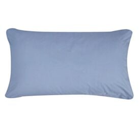 Fronha King 50X90 cm Buona Fortuna - Azul Liso Novo