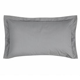 Fronha King 50X90 cm Buona Fortuna - Cinza Prata Liso