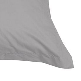 Fronha King 50X90 cm Buona Fortuna - Cinza Prata Liso