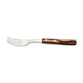 Garfo De Mesa Inox Polywood Tramontina - Castanho