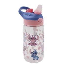 Garrafa de Água Disney Stitch e Angel Havan Casa - 500ml