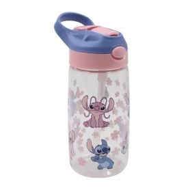 Garrafa de Água Disney Stitch e Angel Havan Casa - 500ml