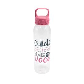 Garrafa De Água Estampada Havan Casa 650Ml - Rosa