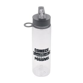 Garrafa De Água Estampada Havan Casa 700Ml - Cinza