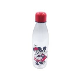 Garrafa Para Água De Plástico Disney 700Ml - Mickey e Minnie