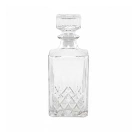 Garrafa de Licor Quadrada Vidro Havan Casa 1 Litro - Transparente
