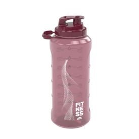 Garrafa Sport Fitness F 2L Plasútil - Bordô