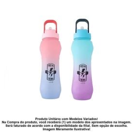 Garrafa Squeeze Sport com Alça Moment 800Ml - Sortido