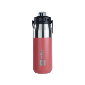 Garrafa Térmica Isomax 750Ml Aço Inoxidável Nautika - Pink Prata