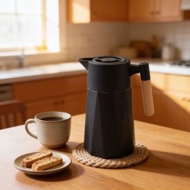 Garrafa Térmica Milano Havan Casa 1 Litro - Preto 