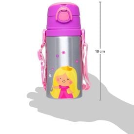 Garrafa de Alumínio Infantil Aventuras Buba - Princesa