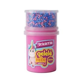 Gelelé Slime Mix Supresa Unicórnio 153G - Sortido