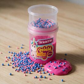 Gelelé Slime Mix Supresa Unicórnio 153G - Sortido