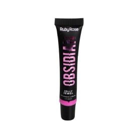 Gloss Labial Jelly Jewel Obsidian Ruby Rose  - Rosa Neon
