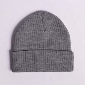 Gorro Masculino Básico Em Tricot Canelado Thing