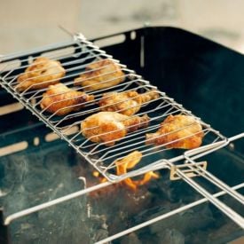 Grelha Dupla Abaulada Super Grill Média Mor -  3105