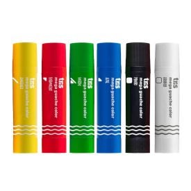 Guache em Bastão Tris - 6 Cores