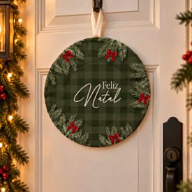 Guirlanda Decorativa de Natal Havan Casa - Verde