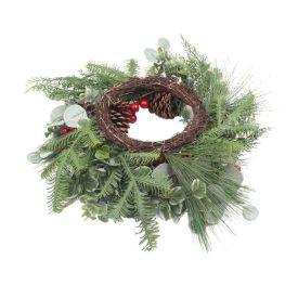 Guirlanda Eucalipto e Azevinhos Havan Casa - 50Cm