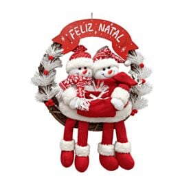 Guirlanda Feliz Natal 35Cm Rio Master - Sortido
