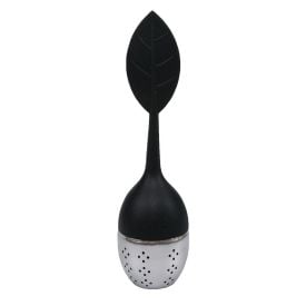 Infusor De Chá Finecasa Silicone 5Cm - Preto