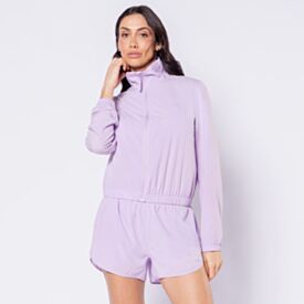 Jaqueta Corta Vento Feminina Esportiva Scream Lilas