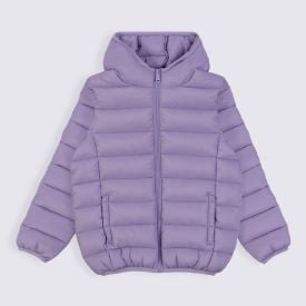 Jaqueta Infantil Aspen Menina 1 a 3 Anos Com Capuz Yoyo Kids