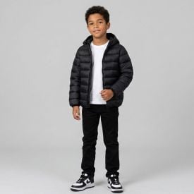 Jaqueta Infantil Aspen Menino 4 a 10 Anos Com Capuz Hot Dog