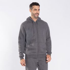 Jaqueta Masculina De Moletom Com Capuz Marc Alain