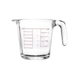 Jarra Medidora de Vidro Lyor 660 ml - Transparente