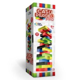Jogo Caiu Perdeu Pro 45 Peças Pais & Filhos - 790694
